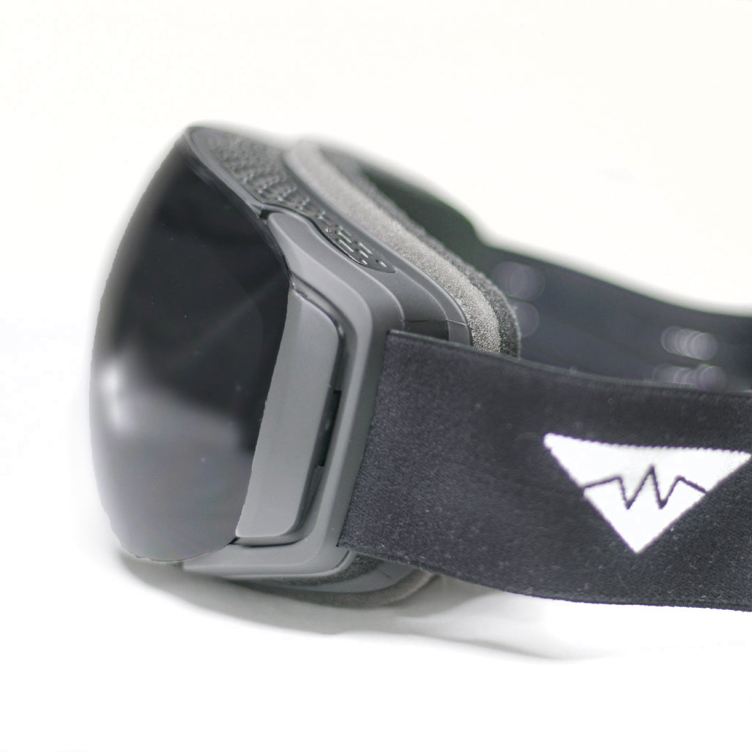 Jet Black Gecko Goggles