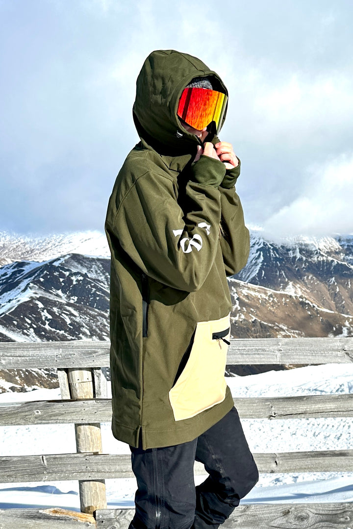 Arcadia Snowboard Jacket - Khaki/Tan