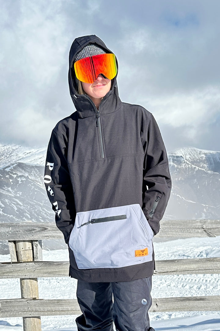 Arcadia Snowboard Jacket - Black/Grey