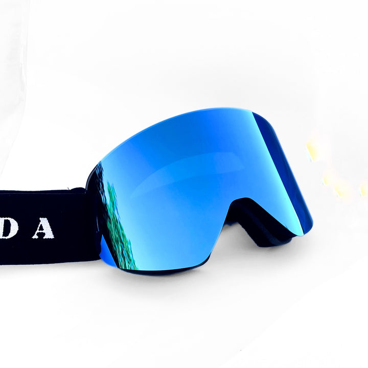 Ice Blue Peacock Goggles